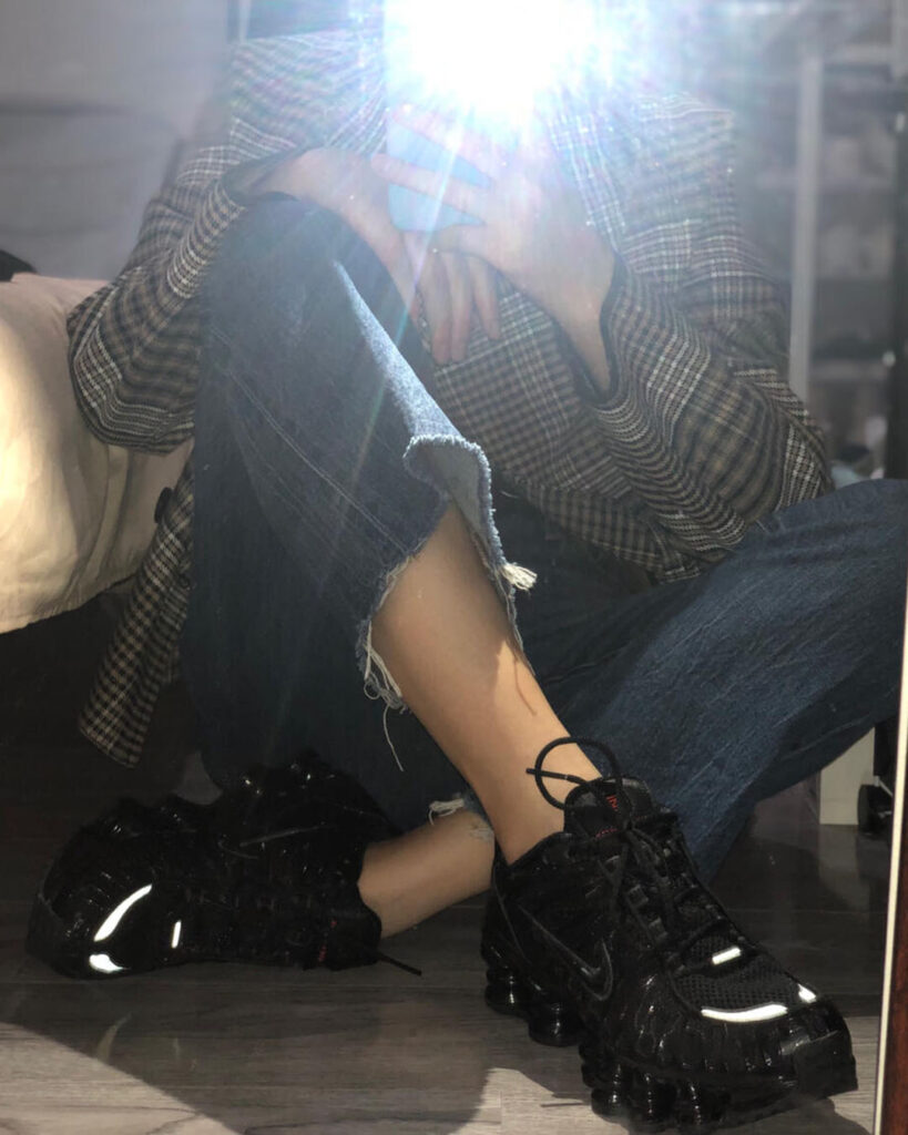 NIKEのSHOX TL(ショックスTL)の画像