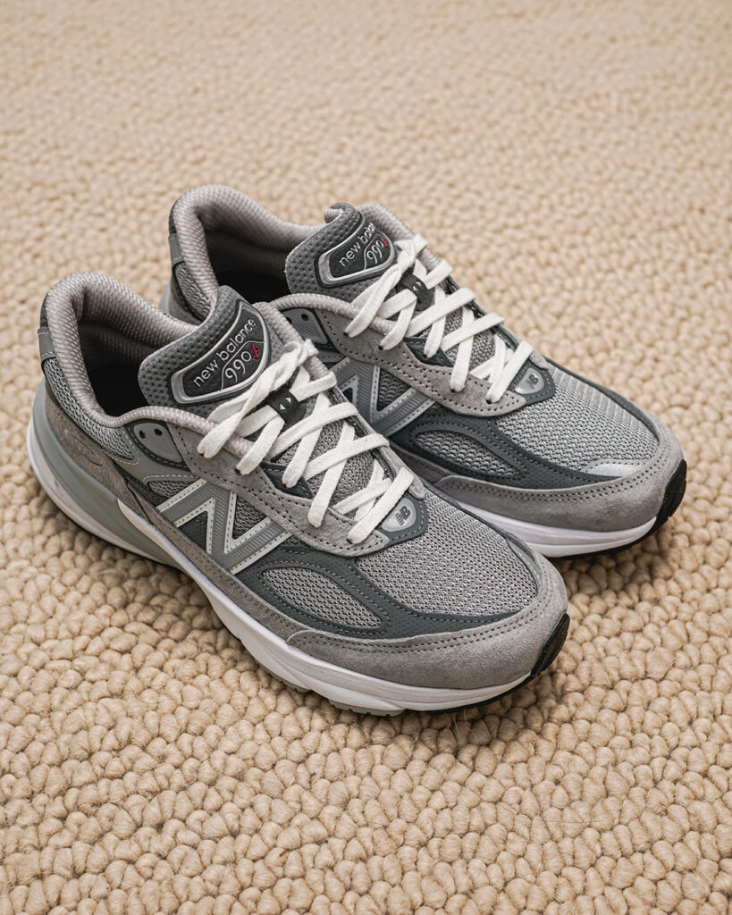 NEWBALANCE 990V6のサイズ感の画像2