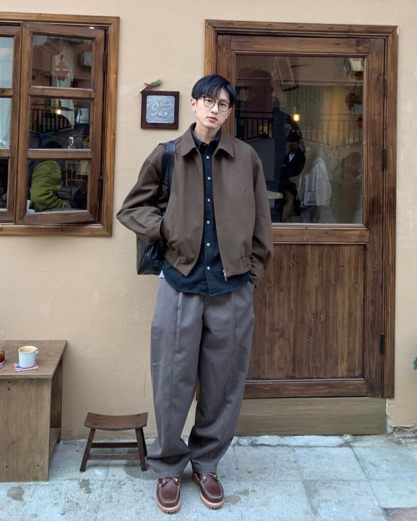 Authentics 3 Eye Classicのメンズコーデ画像