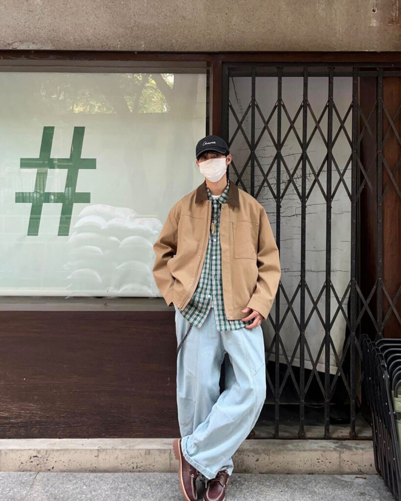 Authentics 3 Eye Classicのメンズコーデ画像2