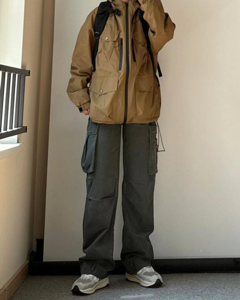 NEWBALANCE 5740のメンズコーデ画像