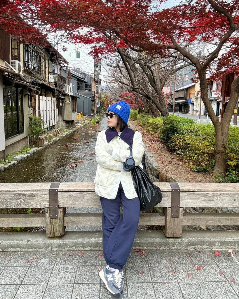 NEWBALANCE 574のレディースコーデの画像