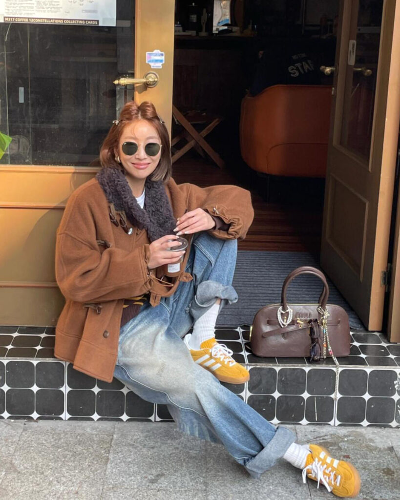 adidas GAZELLE レディースコーデの画像3