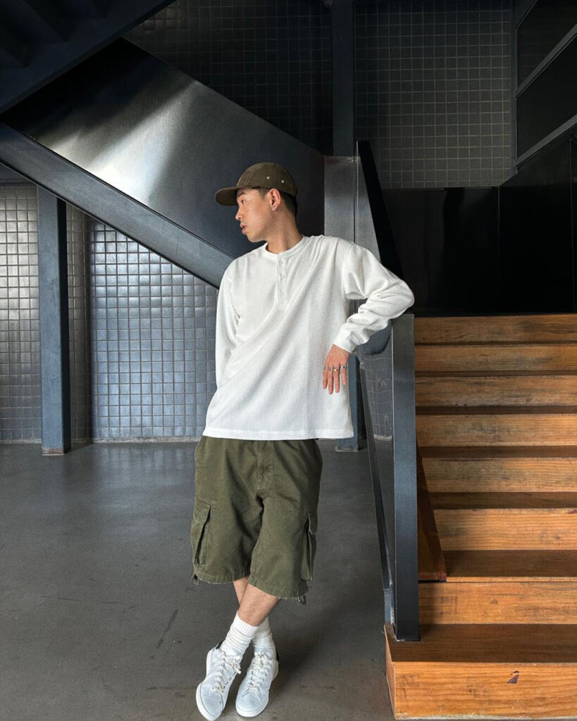 adidas Stan Smithのメンズコーデ画像3