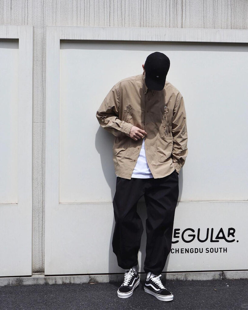 VANS OLDSKOOLのメンズコーデ画像