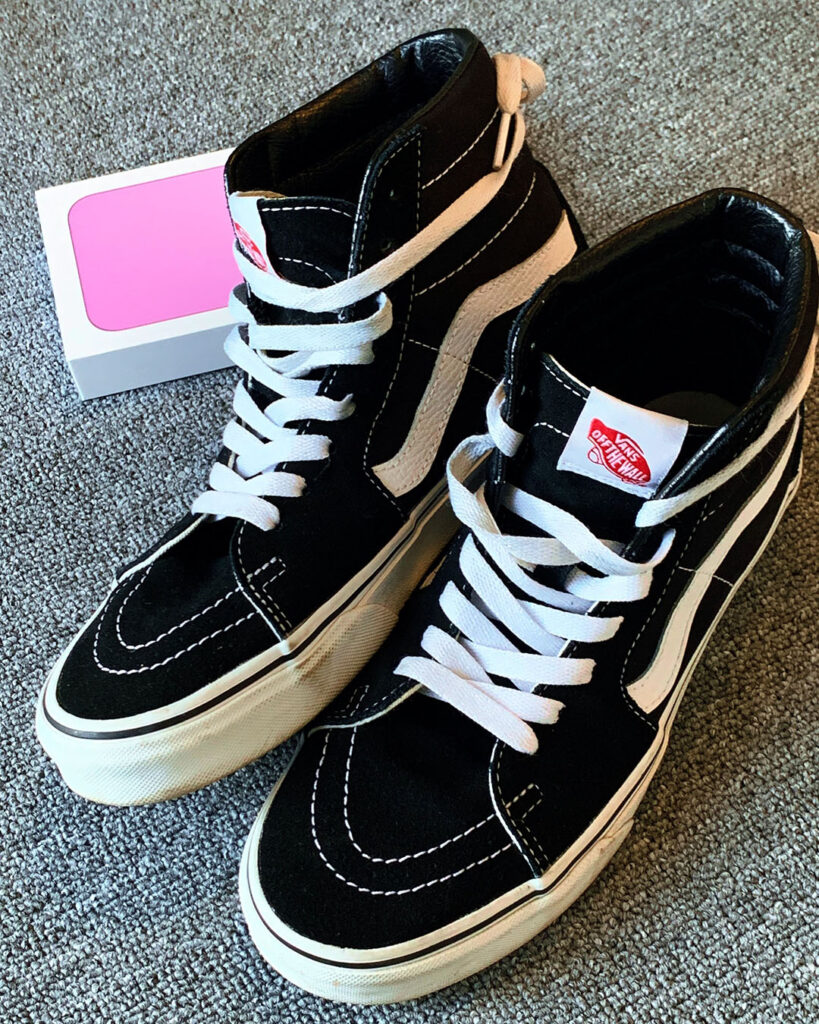 VANS スケートハイのコーデ画像