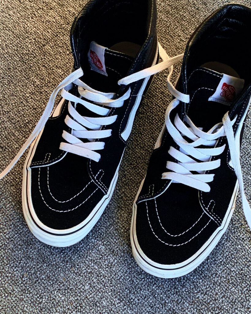 VANS スケートハイのコーデ画像2