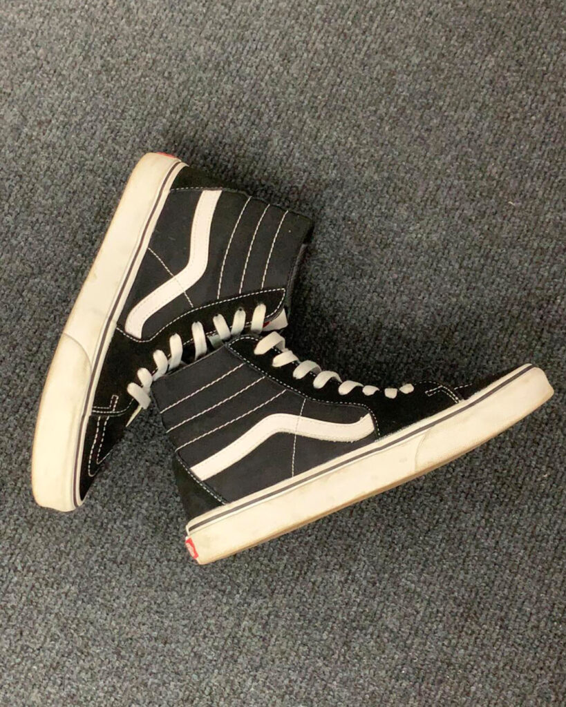 VANS スケートハイの画像