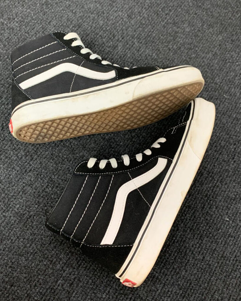 VANS スケートハイの画像