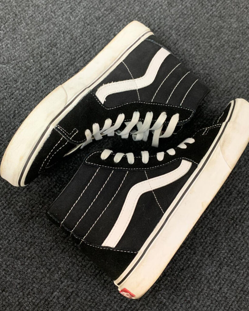 VANS スケートハイの画像