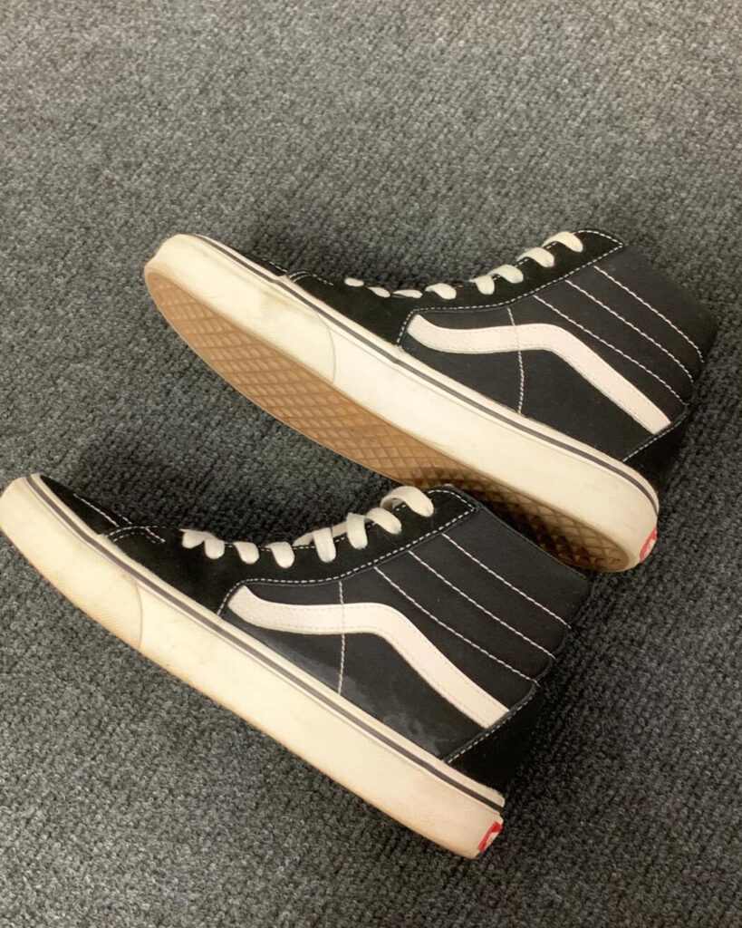 VANS スケートハイの画像