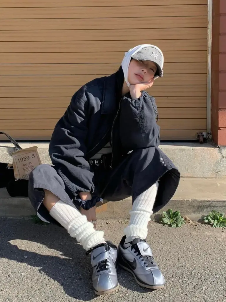 NIKE(ナイキ) Cortez(コルテッツ)のコーデ画像