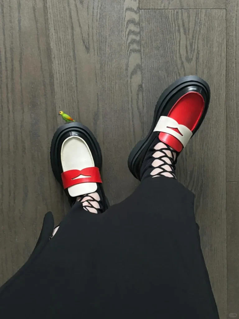 camper(カンペール) twins loafersの画像