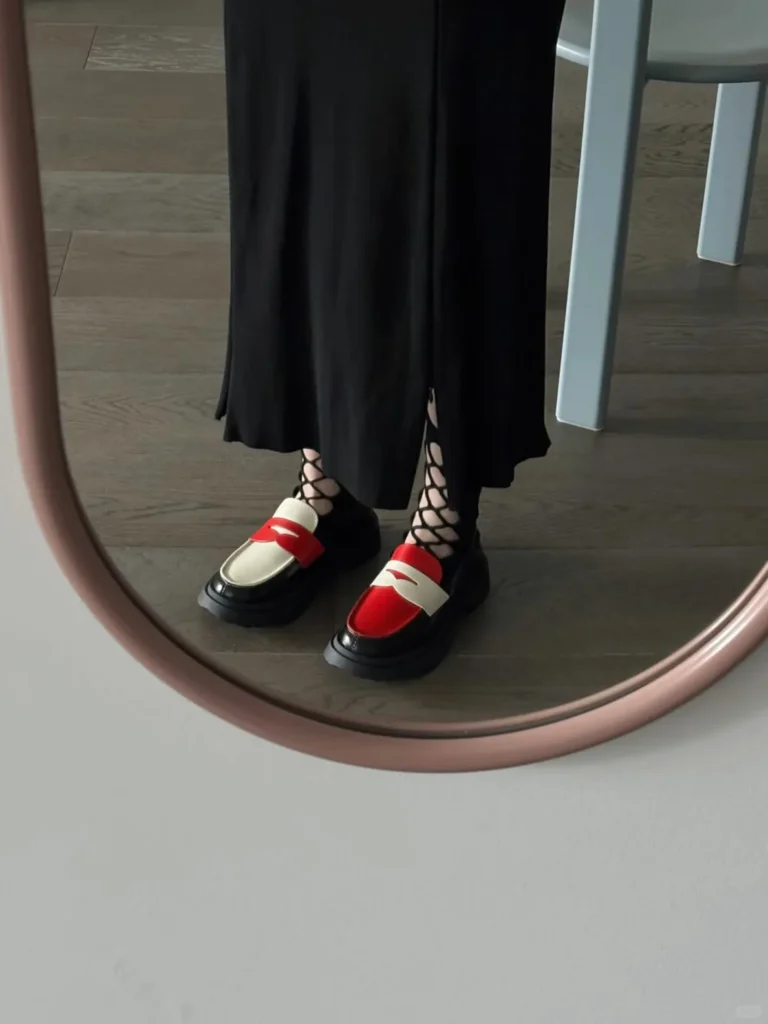 camper(カンペール) twins loafersの画像