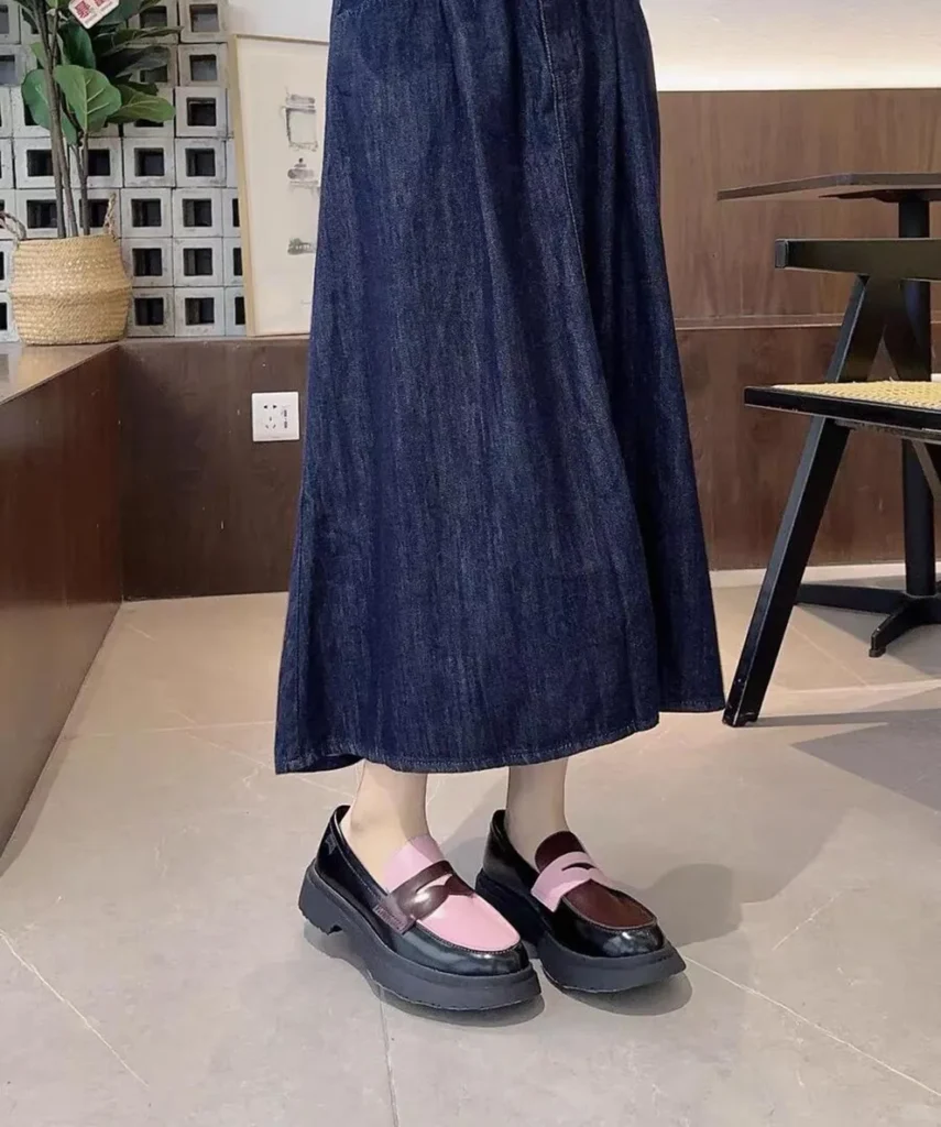 camper(カンペール) twins loafersの画像
