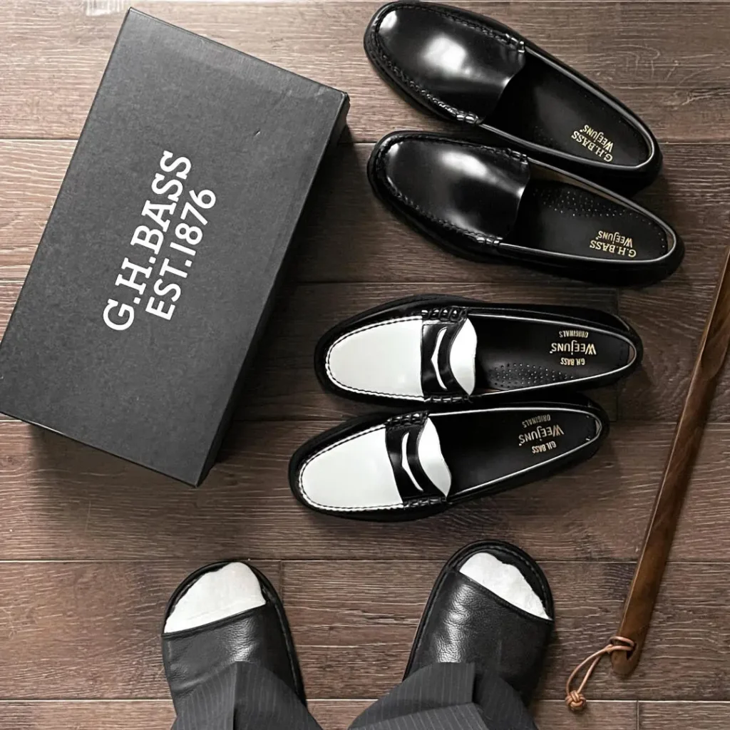 G.H.Bass Weejuns Larsonのサイズ感の画像9