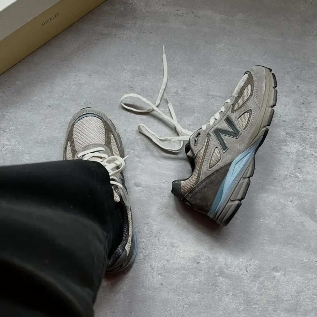 NEWBALANCE990v4のサイズ感