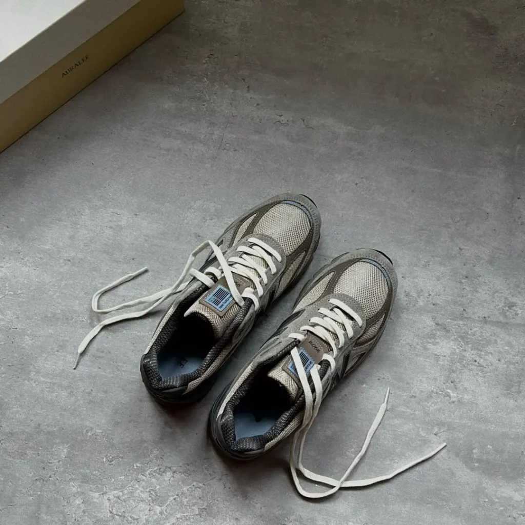 NEWBALANCE990v4のサイズ感