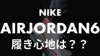 【NIKE】AirJordan6の履き心地を徹底調査!疲れるって本当?実際に履いてレビュー!