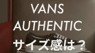 【履き心地は?】VANSのAuthenticを購入レビュー!疲れるって本当?