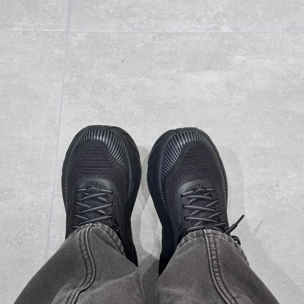 HOKA(ホカ) BONDI7(ボンダイ7)のサイズ感画像2