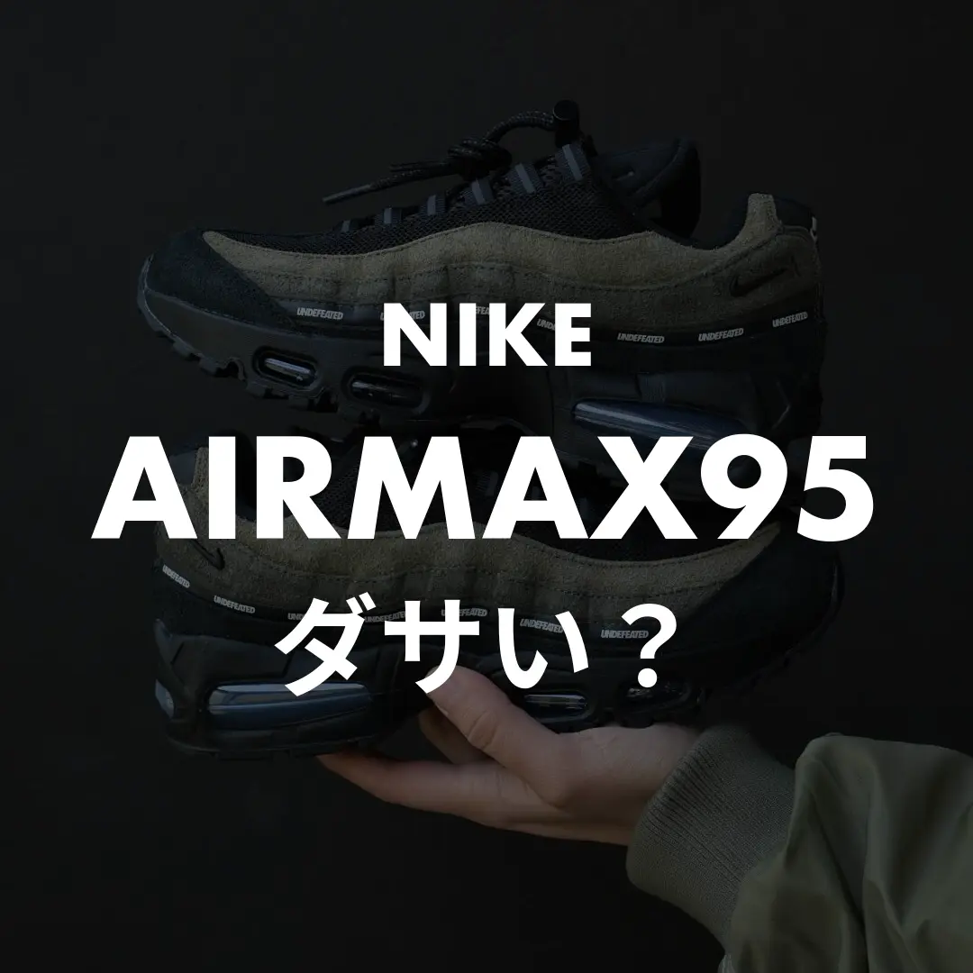 NIKE(ナイキ) AIRMAX95(エアマックス95)のダサい？記事のサムネイル画像