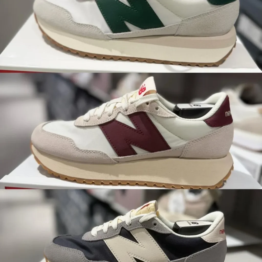 ニューバランス237の厚底ソールと合わせ方のミスマッチ