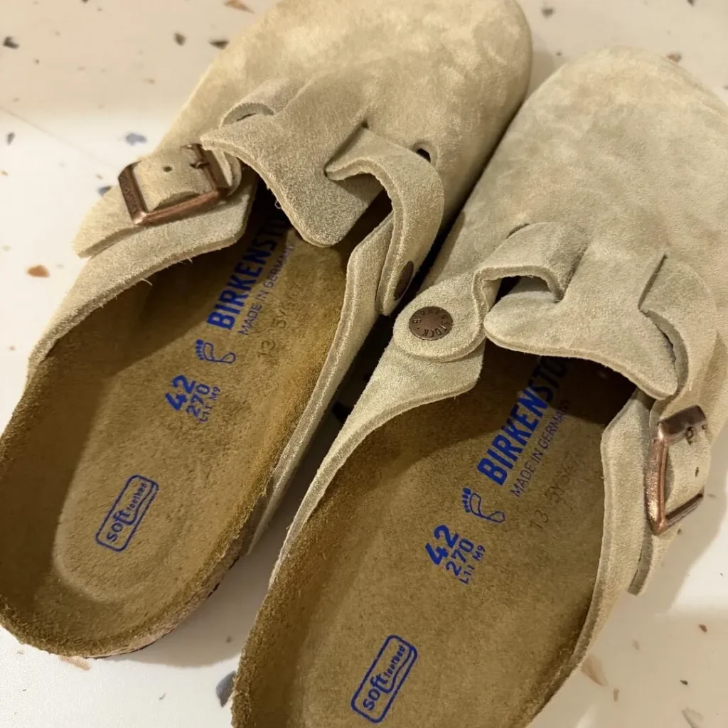 BIRKENSTOCK(ビルケンシュトック) BOSTON(ボストン)のサイズ感画像1