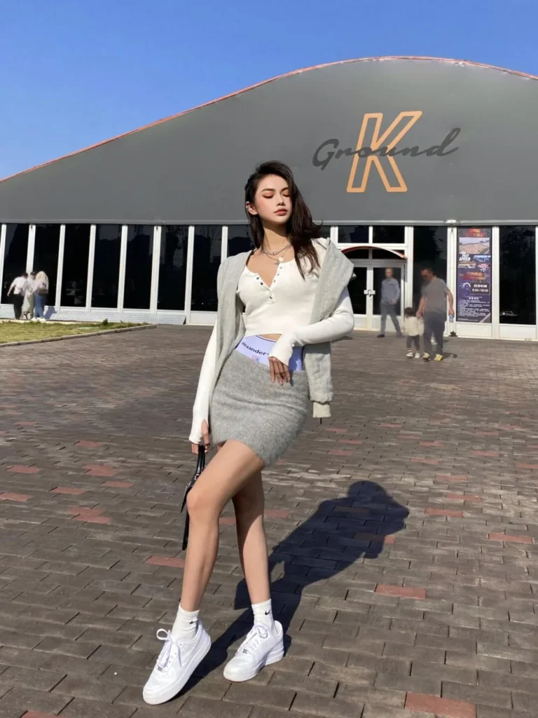 NIKE(ナイキ) AIRFORCE 1(エアフォース1)のコーデ画像5